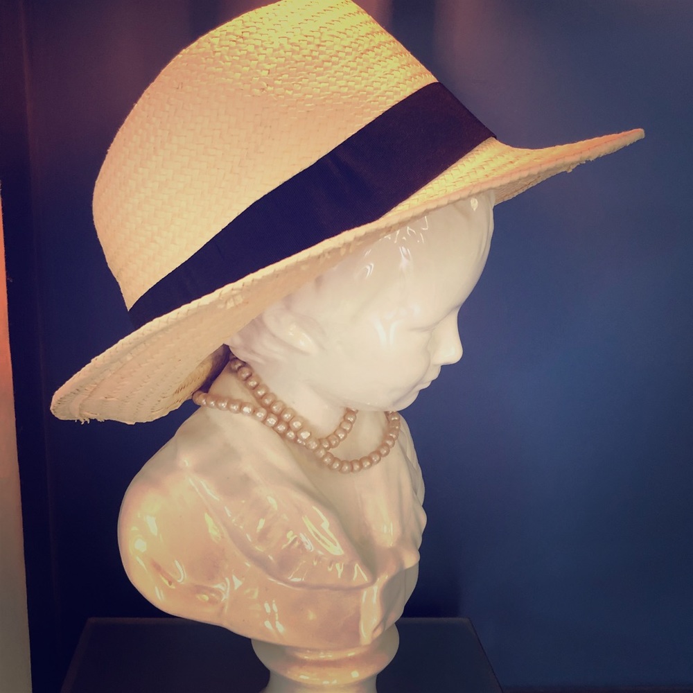 Straw Panama hat